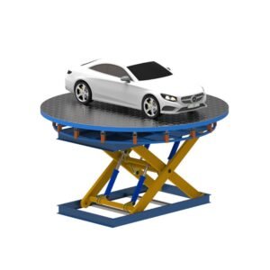 360-Degree Rotating Car Display Turntable Stage for Showroom Use